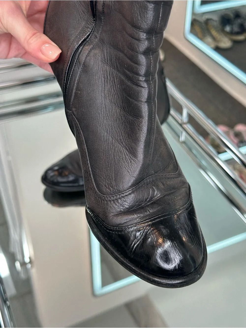CHANEL heeled ankle